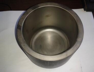 Aluminum graphite crucible